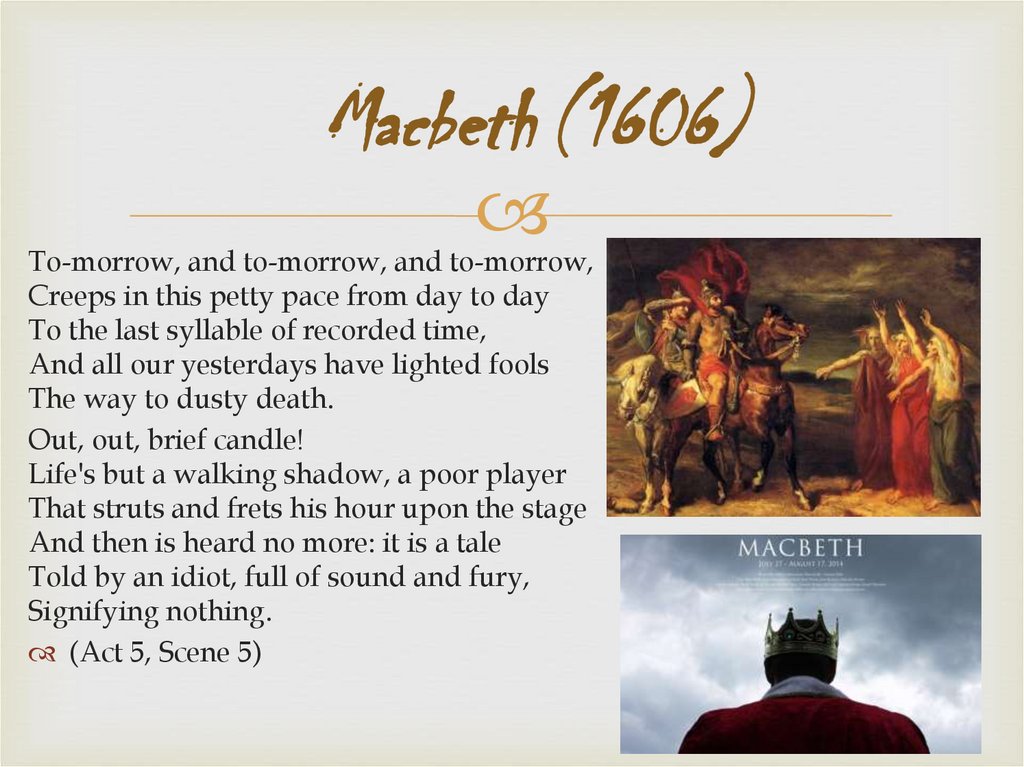 Macbeth (1606)