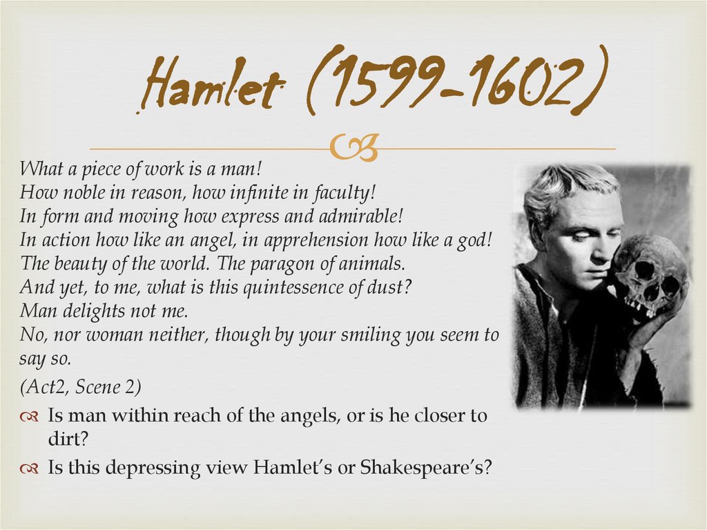 Hamlet (1599-1602)