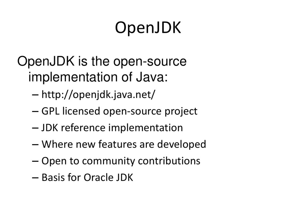 OpenJDK