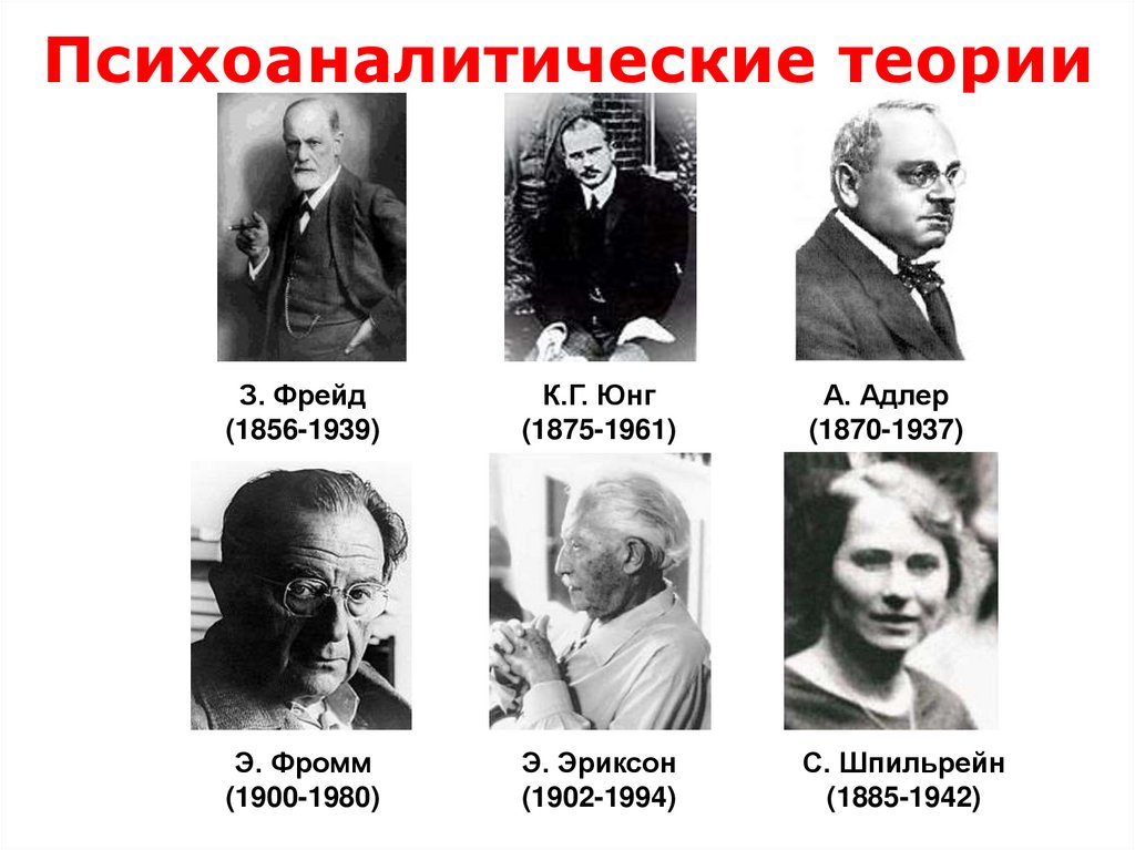 Психоаналитические теории