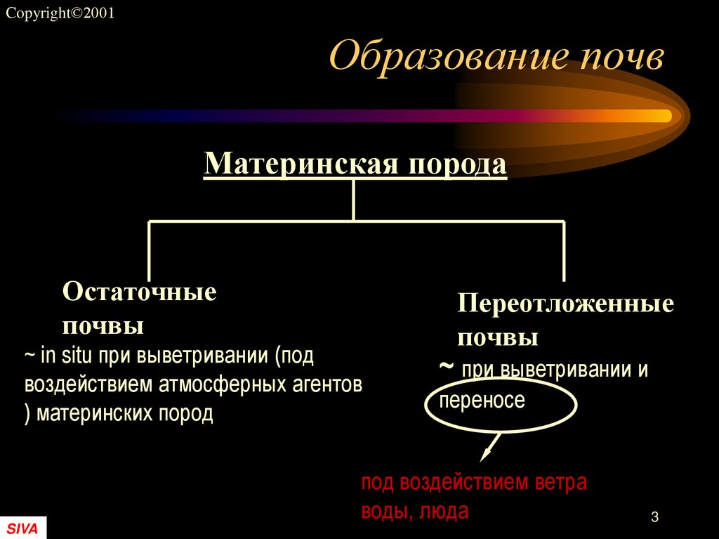 Образование почв