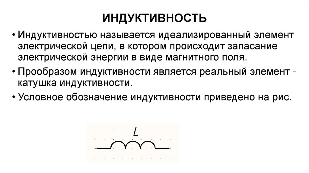 ИНДУКТИВНОСТЬ