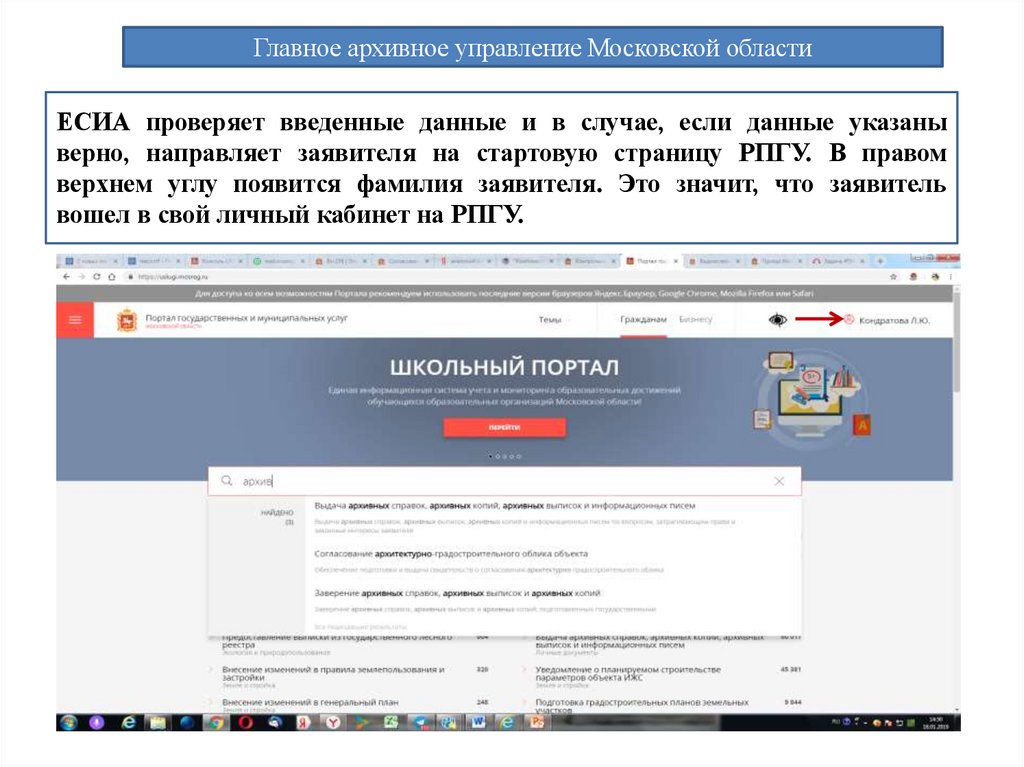 Главное архивное управление Московской области