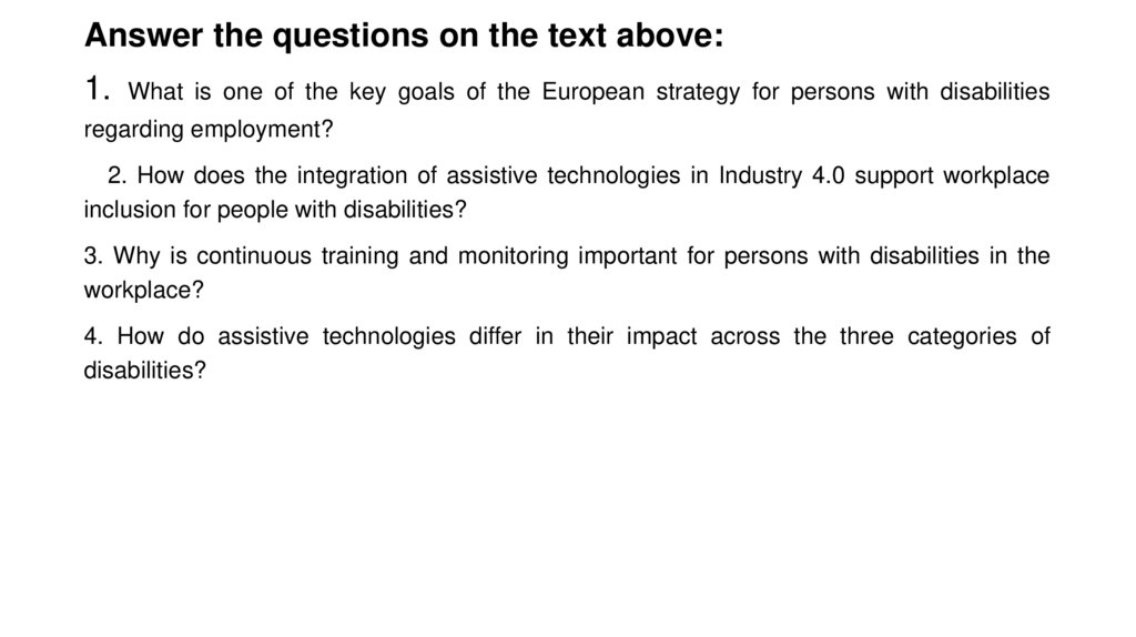 Answer the questions on the text above: