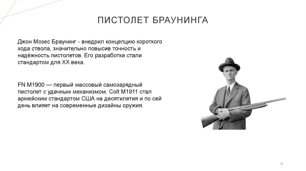 Пистолет Браунинга