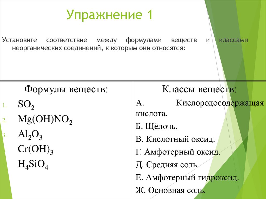 Упражнение 1