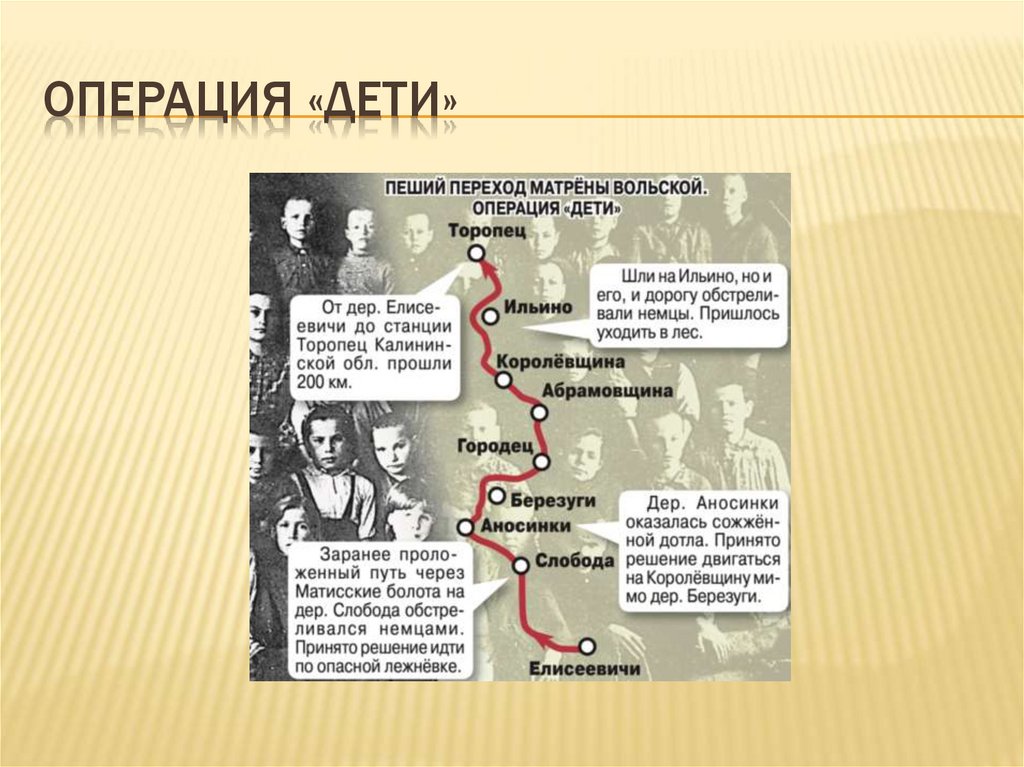 Операция «Дети»