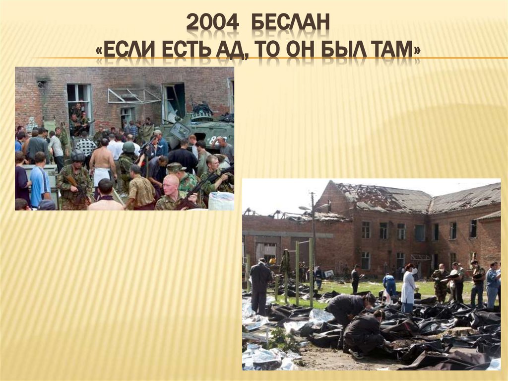 2004 Беслан «Если есть ад, то он был там»