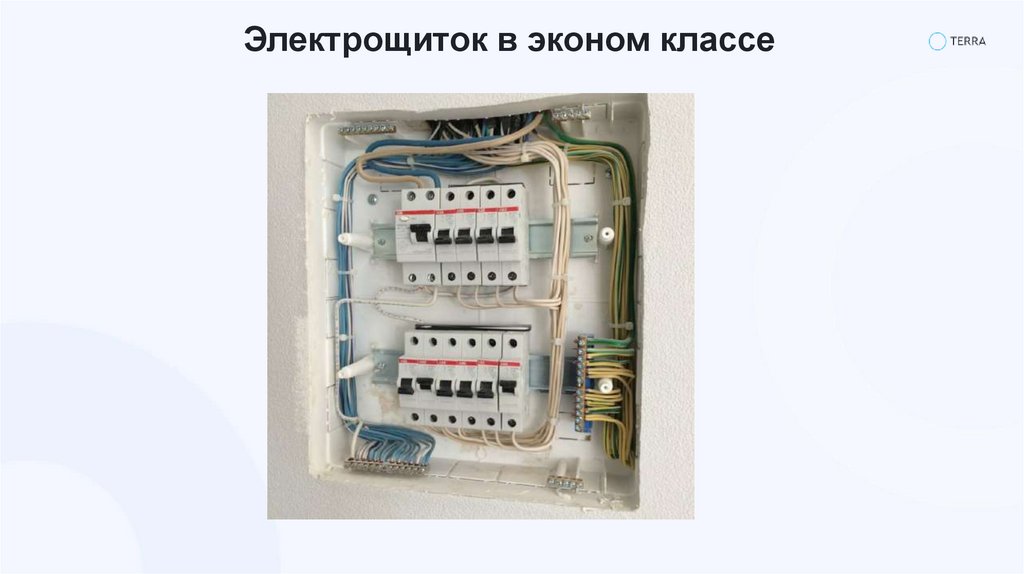 Электрощиток в эконом классе