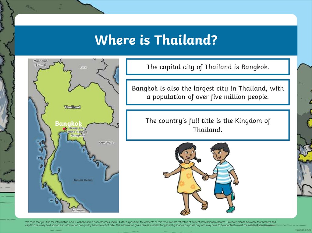 Where is Thailand?