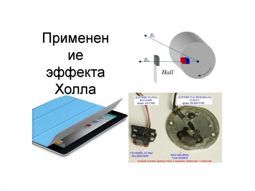 Применение эффекта Холла