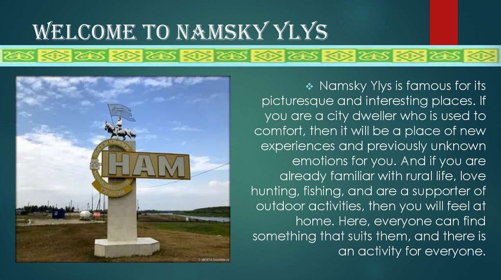 Welcome to Namsky Ylys