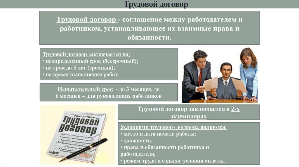 Трудовой договор