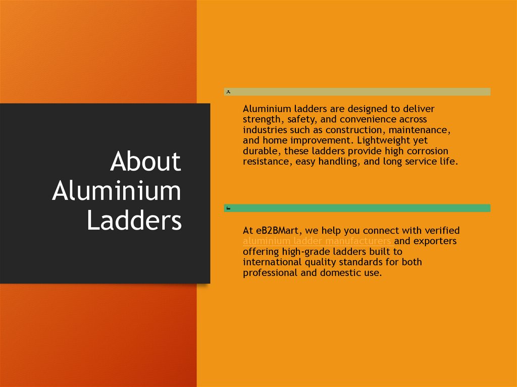 About Aluminium Ladders