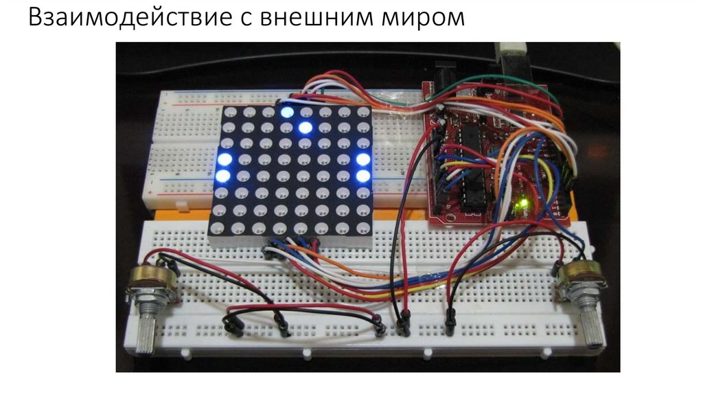 Взаимодействие с внешним миром