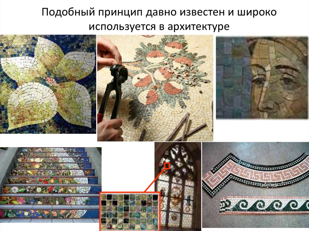 Подобный принцип давно известен и широко используется в архитектуре