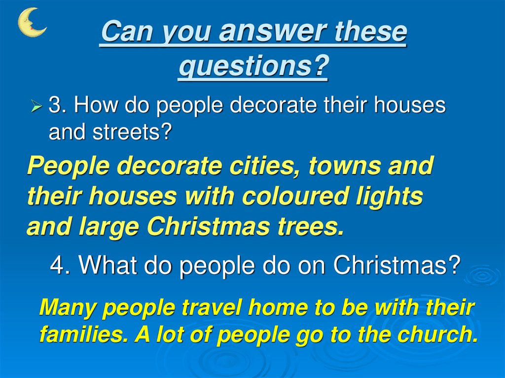 Can you answer these questions?