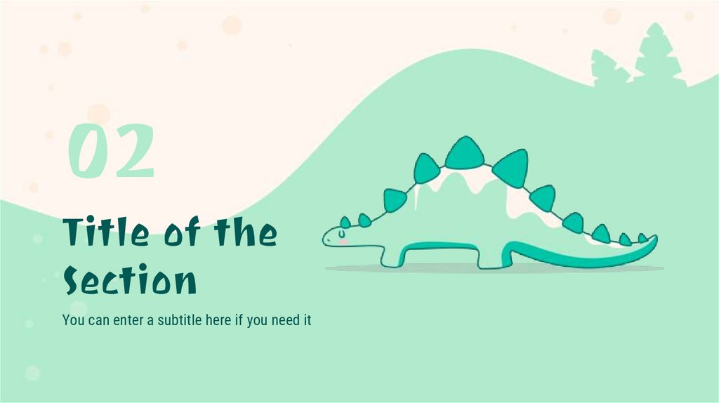 Title of the Section