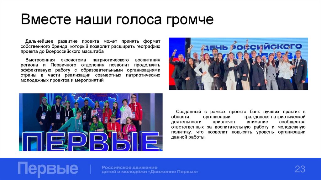 Вместе наши голоса громче