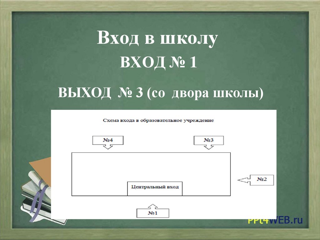 Вход в школу