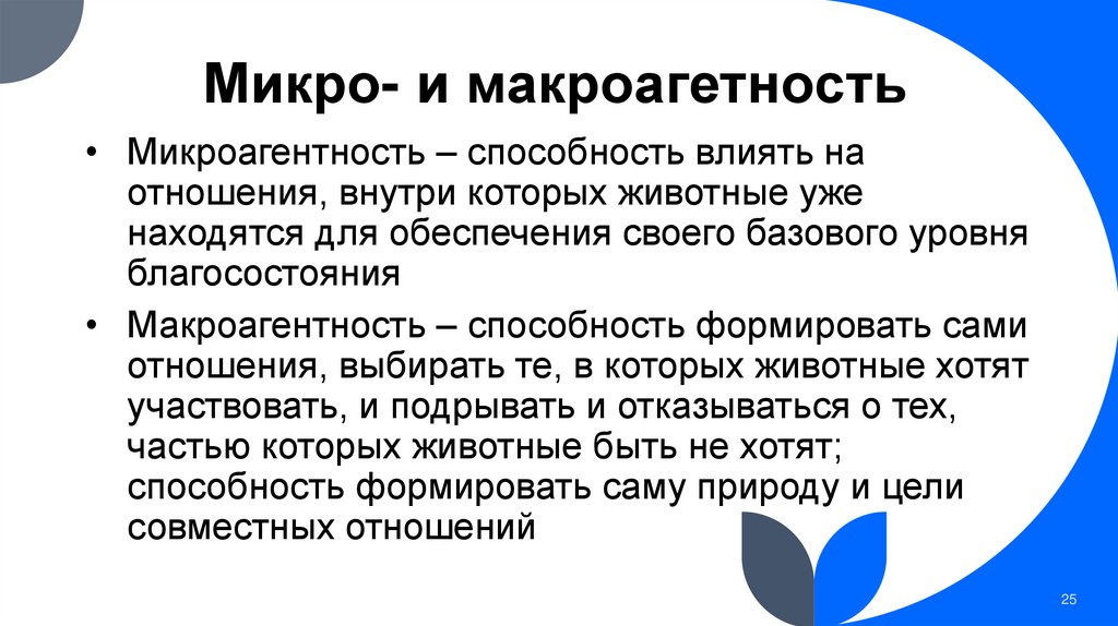 Микро- и макроагетность