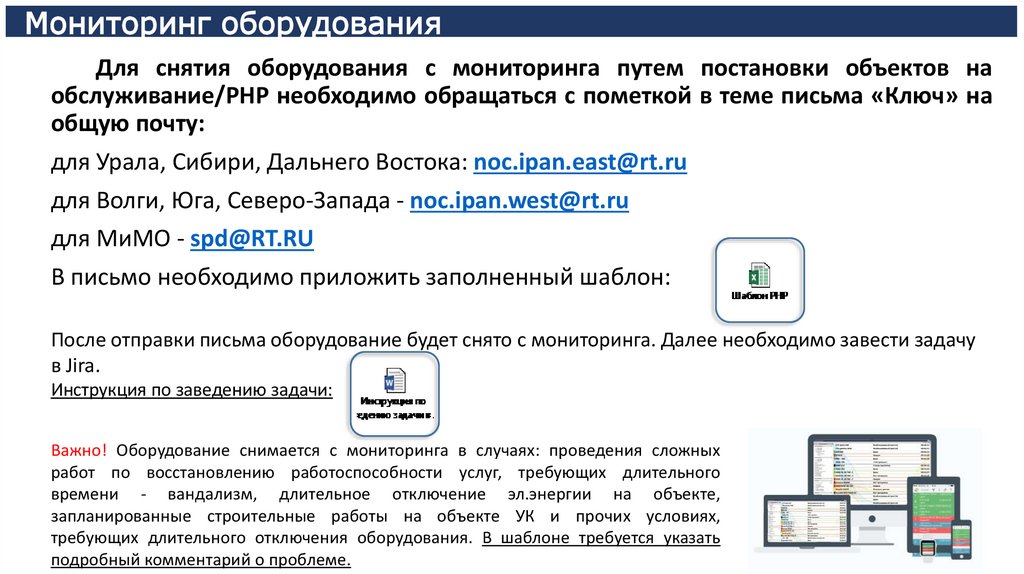 Мониторинг оборудования