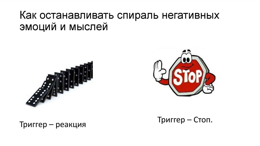 Как останавливать спираль негативных эмоций и мыслей