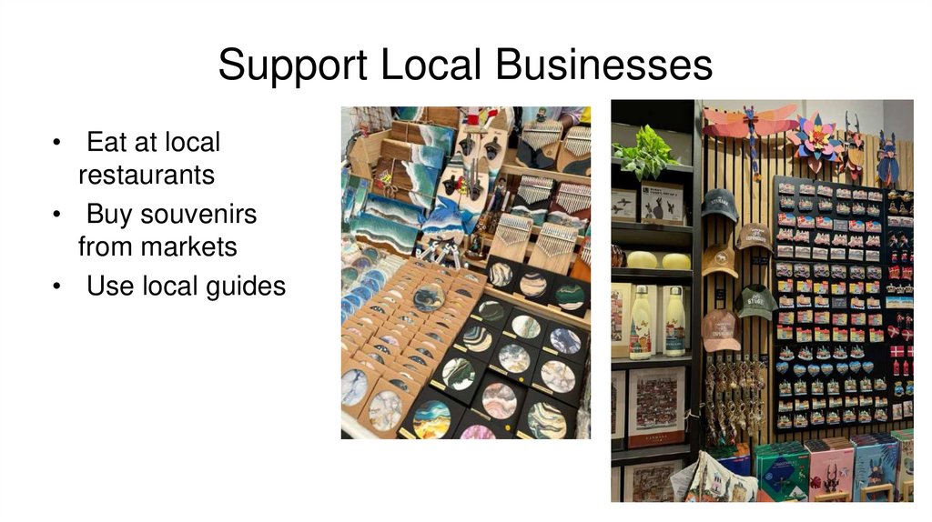 Support Local Businesses