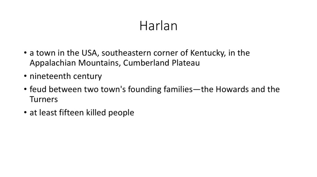 Harlan