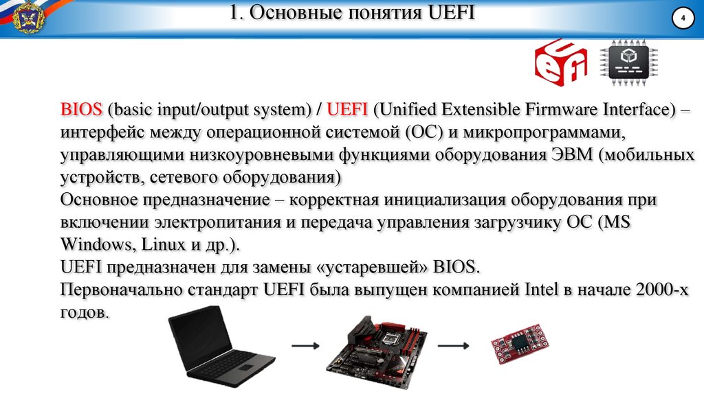1. Основные понятия UEFI