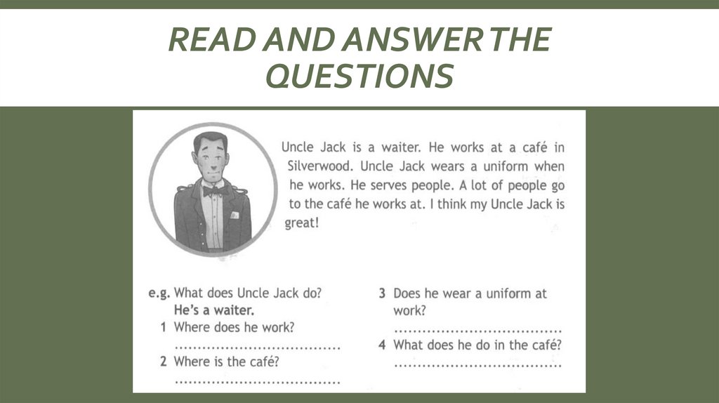 Read and answer the questions