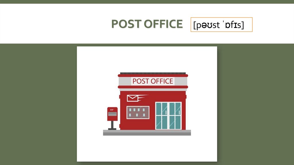 Post office