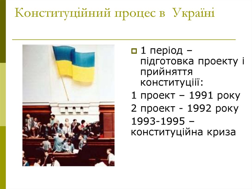 Конституційний процес в Україні