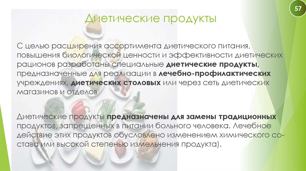 Диетические продукты