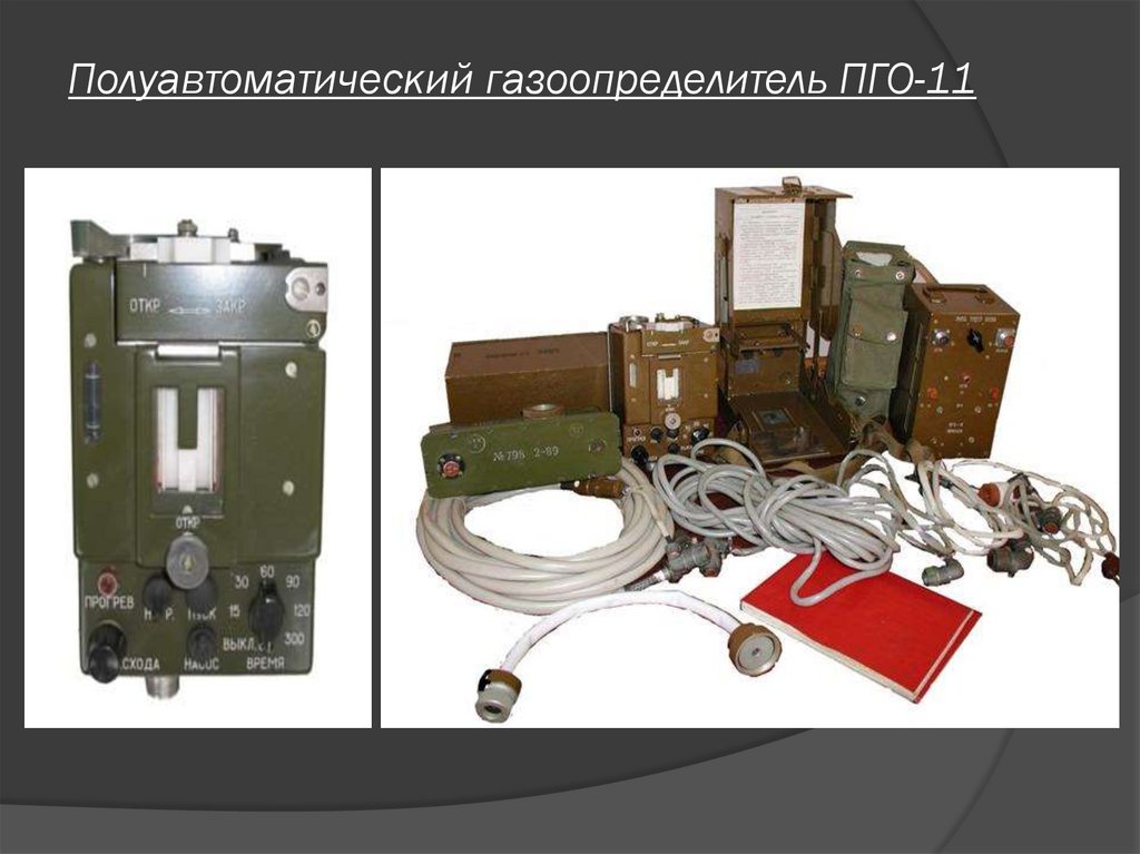 Полуавтоматический газоопределитель ПГО-11
