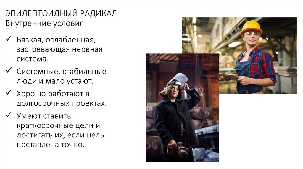 ЭПИЛЕПТОИДНЫЙ РАДИКАЛ Внутренние условия