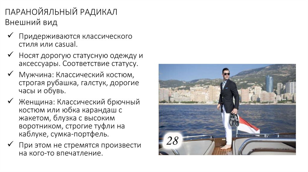 ПАРАНОЙЯЛЬНЫЙ РАДИКАЛ Внешний вид