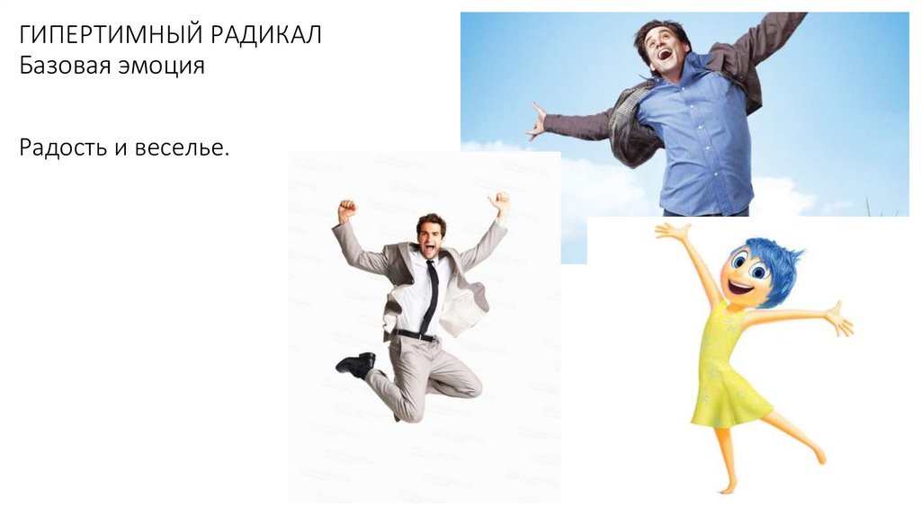 ГИПЕРТИМНЫЙ РАДИКАЛ Базовая эмоция