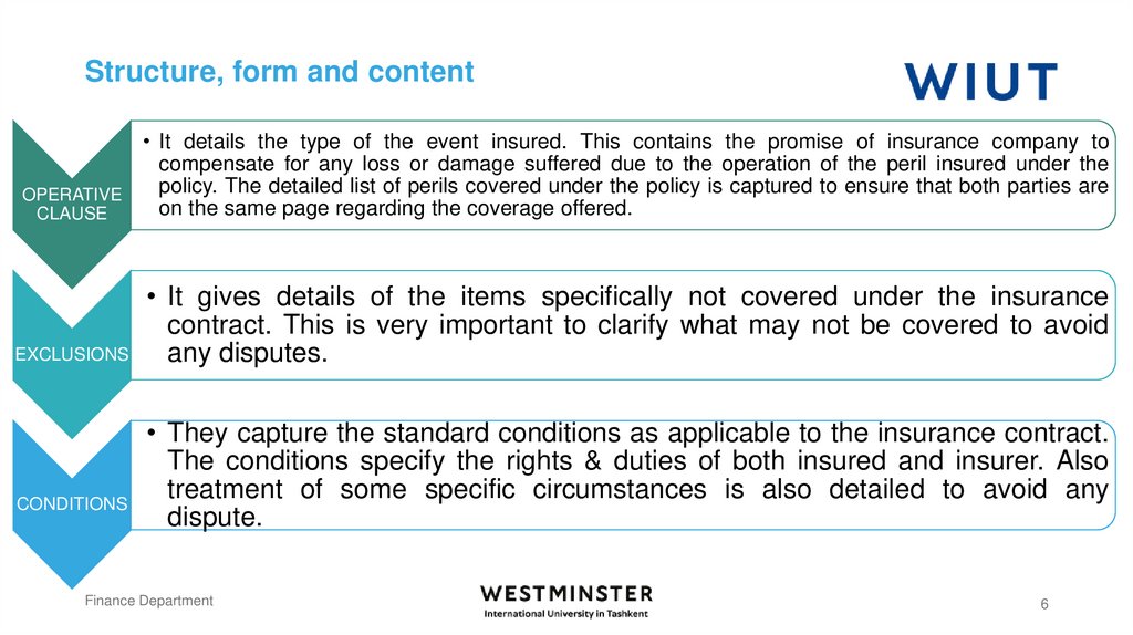 Structure, form and content