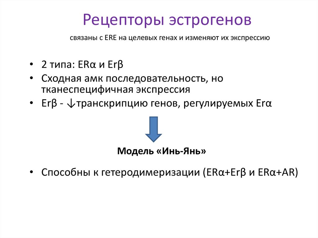 Рецепторы эстрогенов