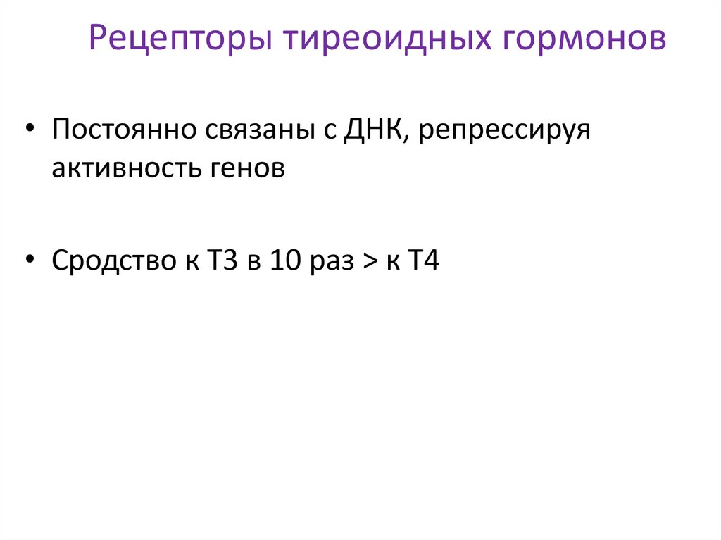 Рецепторы тиреоидных гормонов
