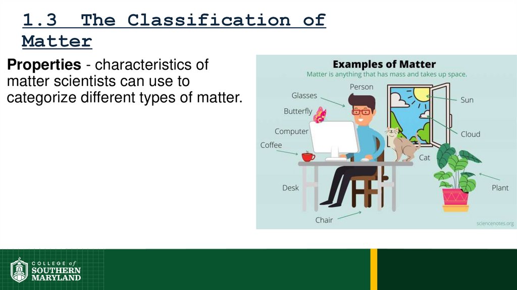 1.3 The Classification of Matter
