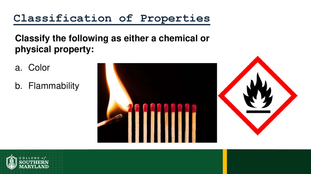Classification of Properties