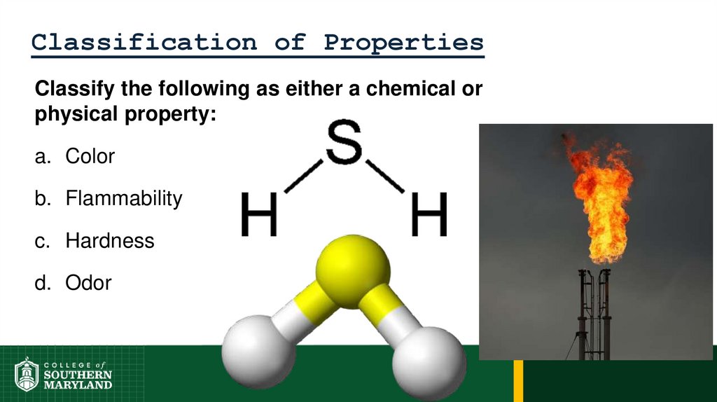 Classification of Properties