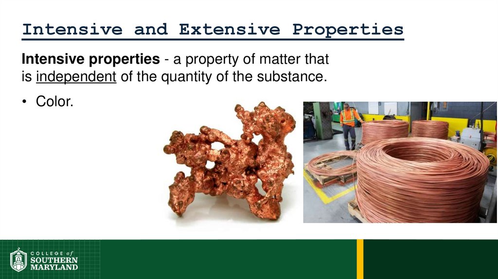 Intensive and Extensive Properties