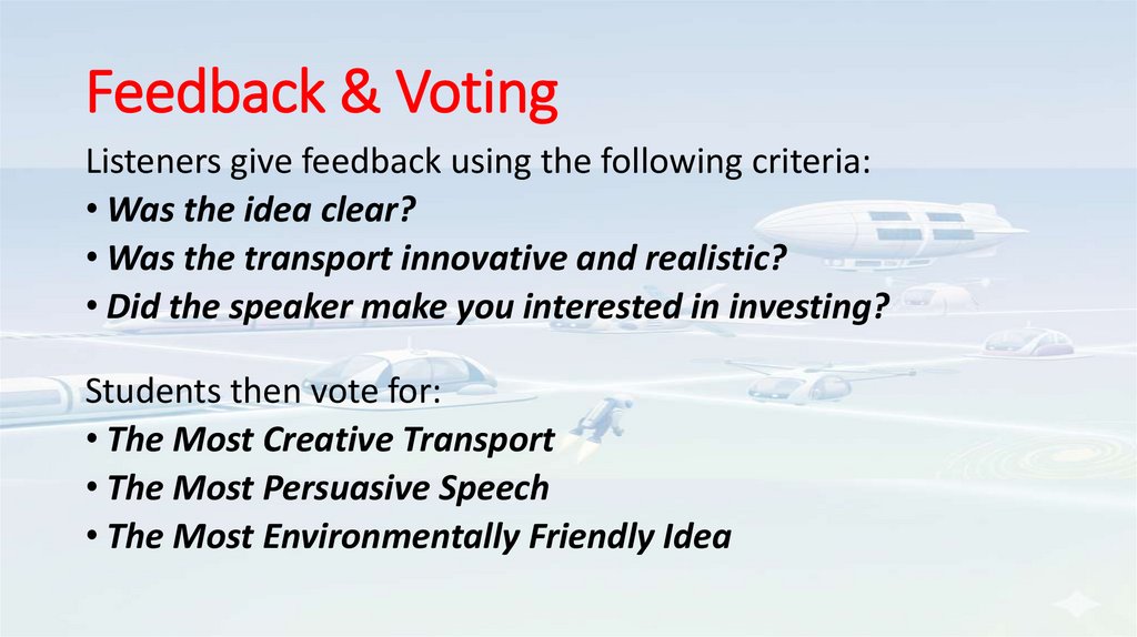 Feedback & Voting
