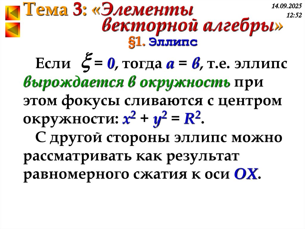 §1. Эллипс