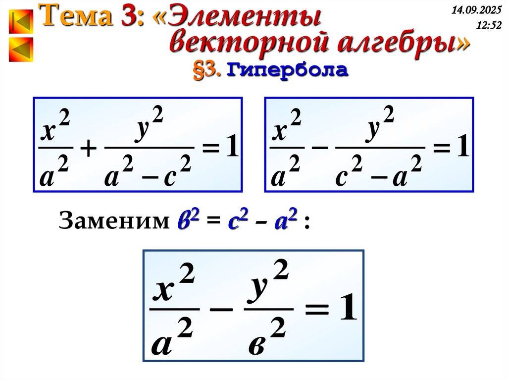 §3. Гипербола