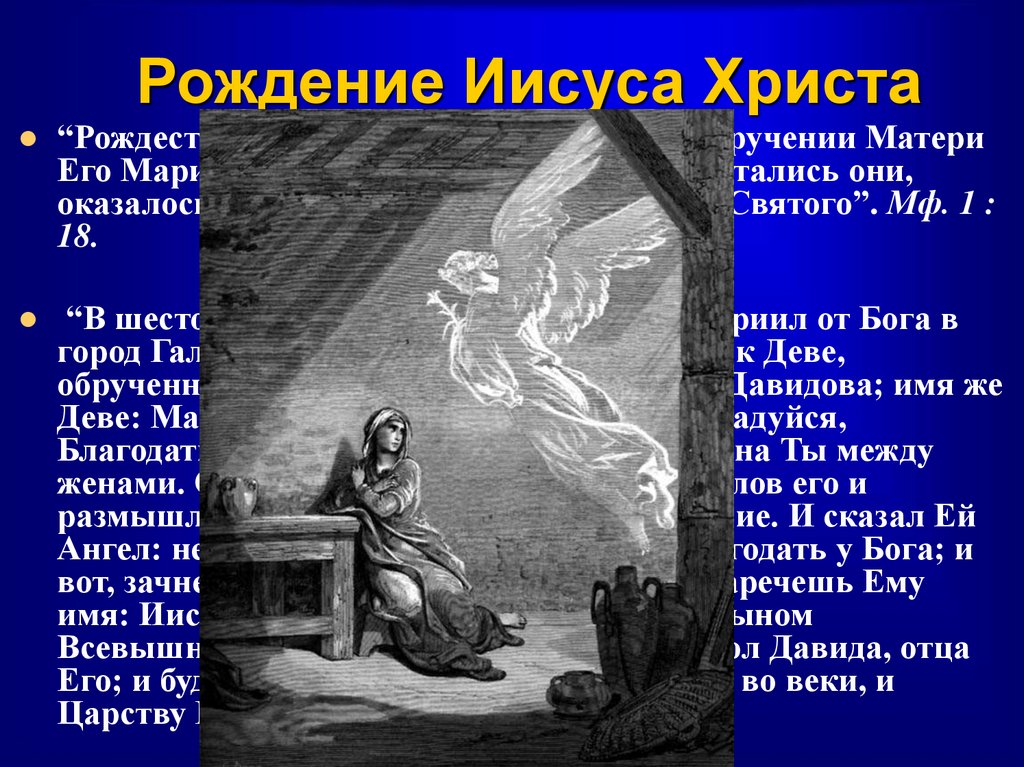 Рождение Иисуса Христа