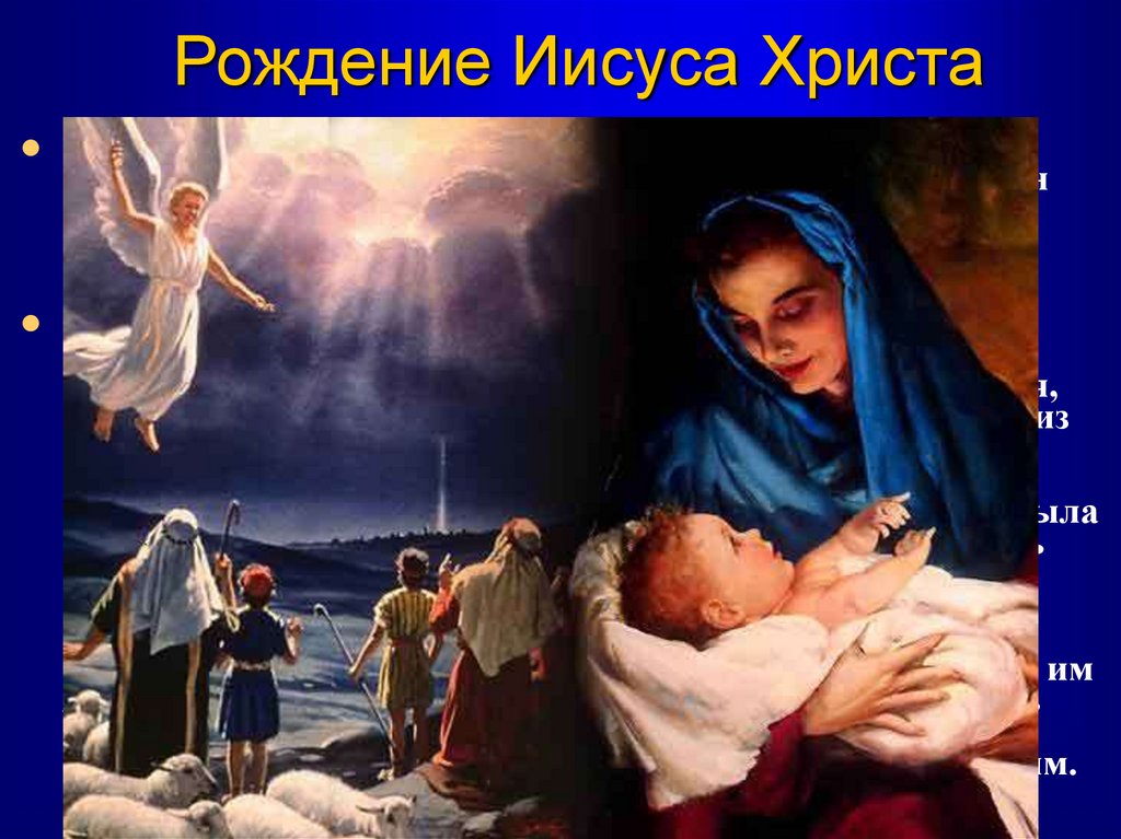 Рождение Иисуса Христа